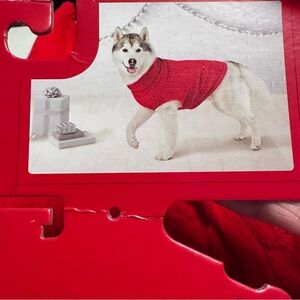 Pet sweater medium up to 40 pounds Red Cowl Neck from Target‎ Wondershop